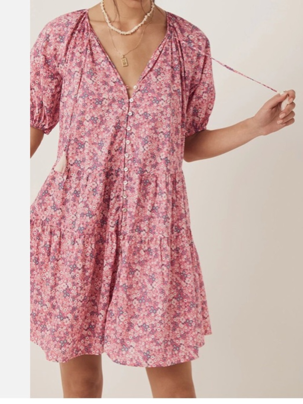 SPELL | Poppy Mini Dress Size M - Picture 7 of 7